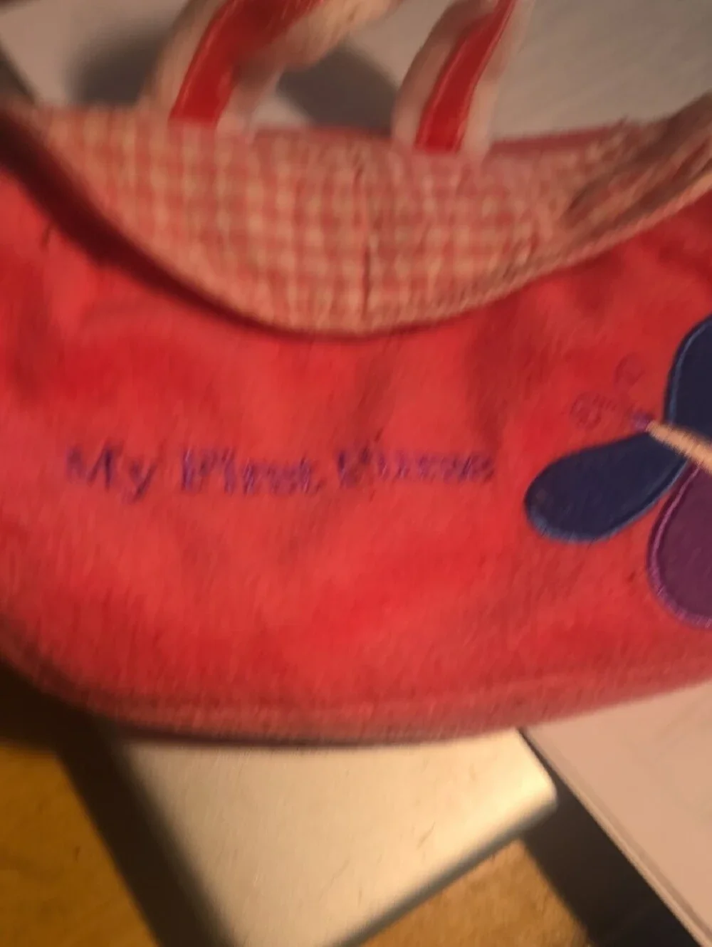 My First Purse Pink Butterfly Kids Handbag